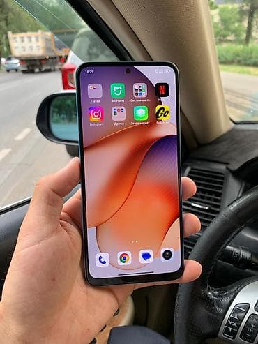 note 15: Redmi, Redmi Note 12, Б/у, 128 ГБ, цвет - Голубой, 2 SIM — 6