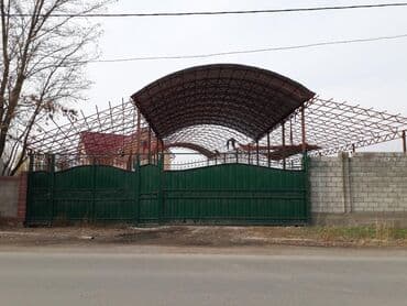 кузнечные работы: Ангары Металлические конструкции Складные помещения Навесы ферма — 18