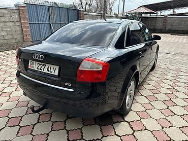 салон машины: Audi A4: 2001 г., 2 л, Механика, Бензин, Седан — 8