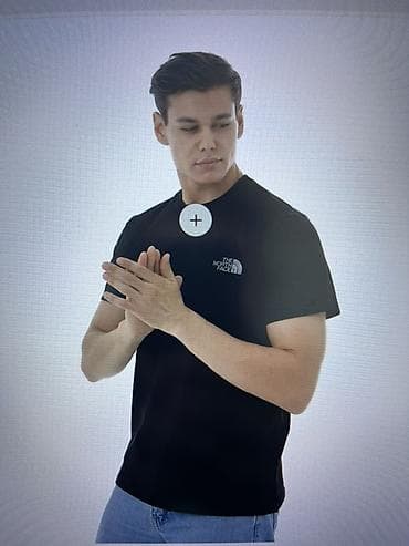 the nort face: Только оптом от 20шт Размеры м -5хл Мужская футболка The North Face — 3