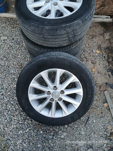 диски на опель зафира а: Литые Диски R 16 Toyota, Комплект, отверстий - 5, Б/у — 1