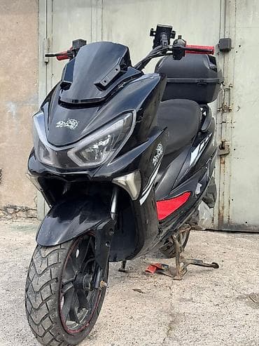 скутер вадиной: Скутер Sever Storm, черный - Кузов: агрессивный дизайн с острыми — 1