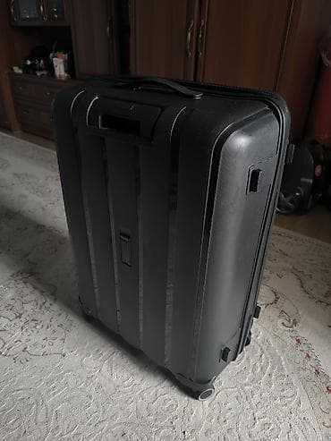 samsung tab a: Чемодан, Новый, Материал: Пластик, Большой (более 70 л), Вращающиеся колеса на 360°, Кодовый замок, На колесах — 3