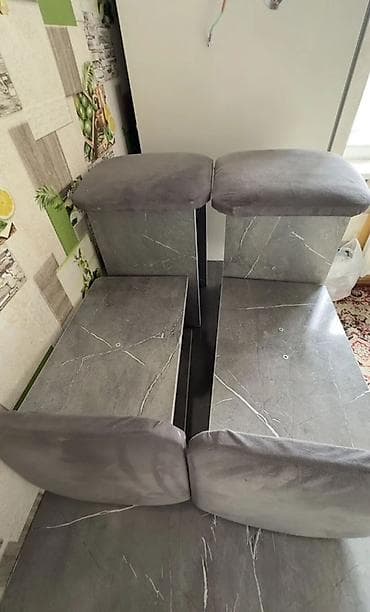 детский стол для питания: Кухонный стол и стул, Самовывоз, Платная доставка, цвет - Серый — 4