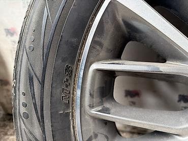 Транспорт: Колесо летнее Nexen + литой диск - Размер шины: 225/55 R17 - Тип — 7