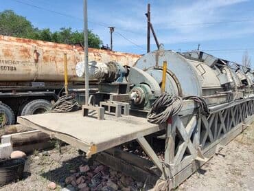 Сушильный барабан крутящий, диаметром 1.0 метр длиной 10.0 метров