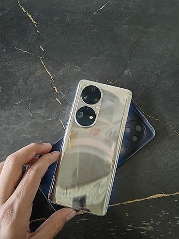 Huawei P50 Pro, Б/у, 128 ГБ, цвет - Золотой