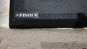 телевизор ч б: Акустическая система Fisher — пара полочных трёхполосных колонок — 2