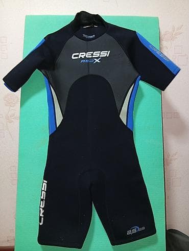водолазный костюм: 🔹Гидрокостюм короткий Cressi (shorty) 2,5 мм, для подводного плавания — 6