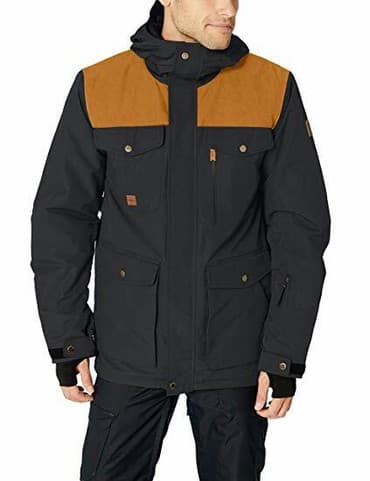 Куртки: Куртка quiksilver мужская сноубордная куртка quiksilver raft jk — 5