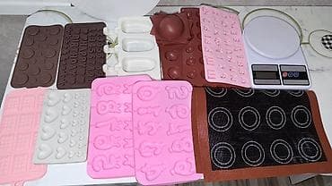 тесто машина: Набор для кондитера и домашней выпечки Состав: - Силиконовые — 1