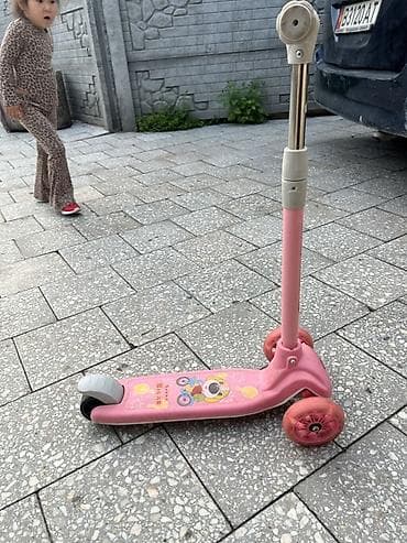 Детский самокат, Трёхколёсный — 3