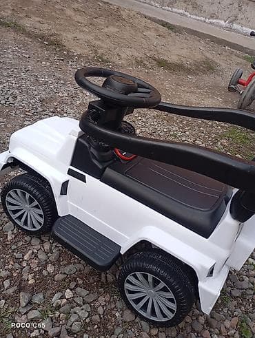 Другой детский транспорт: Детская машинка-каталка Happy Baby с родительской ручкой баасы 2400 — 4