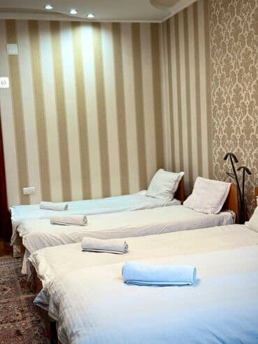 токмок кун чыгыш: 6 комнат и более, Постельное белье, Кондиционер, Парковка — 4
