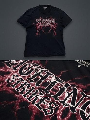 glo gang: Футболка oversize terranova - Цвет: черный - Крой: свободный — 2