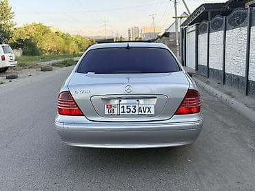 Транспорт: Mercedes-Benz S-Class: 2003 г., 5 л, Автомат, Бензин, Седан — 3
