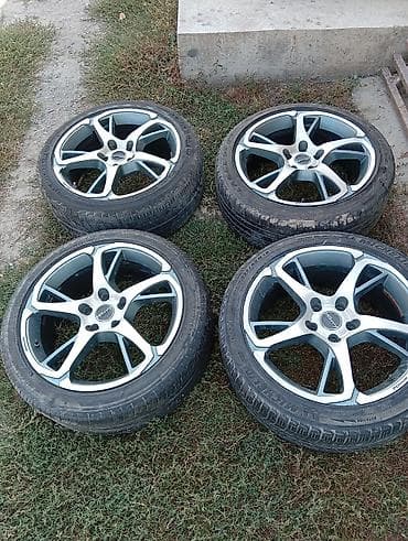 jetta 2: Колеса в сборе 225 / 45 / R 18, Лето, Б/у, Комплект, Легковые, Литые, отверстий - 5 — 4