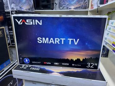 yasin led 32e59ts: Телик Телевизоры YASIN 32E9000 smart tv с интернетом youtube 81 см — 2