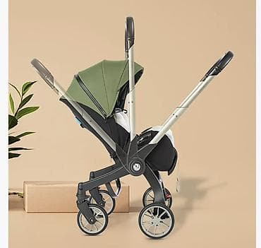 коляска автолюлька: Детская коляска 4-в-1 с автолюлька - Трансформер: прогулочный блок + — 5