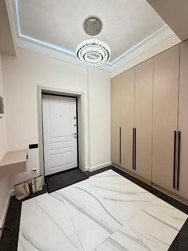 Квартиры: 2 комнаты, 76 м², Элитка, Асанбай мкр Элитка, 8 этаж, Евроремонт — 7