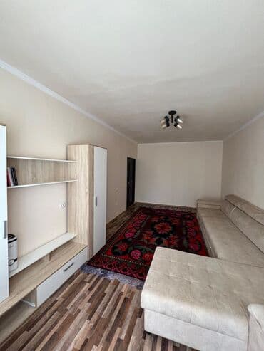 kg town: 1 комната, 48 м², 106 серия улучшенная, 1 этаж, Евроремонт — 3