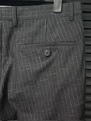 Брюки: Мужские брюки, Стандарт, Hazal Fashion, Б/у, цвет - Серый, Платная доставка — 1