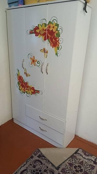 Детский комод, Б/у, Без пеленального столика, Дерево, цвет - Белый at lalafo.kg Детский комод, Б/у, Без пеленального столика, Дерево, цвет - Белый