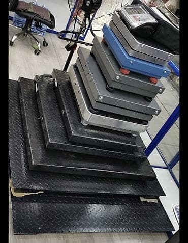 Үй жана бакча: Промышленные наполный весы от 600 кг д 3000 кг! Размеры: 100х100 см — 10