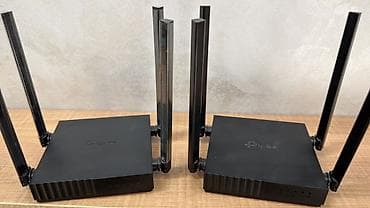 Модемы и сетевое оборудование: Wi‑Fi модем TP‑Link C54 с четырьмя внешними антеннами. 2 шт по 1000 — 3