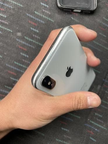 xr 256: IPhone X, Серебристый, Чехол — 2