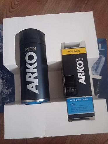 мыло для бритья: 3 коробки.Новые! Набор для бритья ARKO Men COOL с охлаждающим эффектом — 2