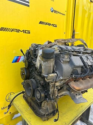 Двигатель Mercedes Benz w220 5.0 С маленьким пробегом Привозной