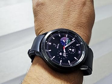 Galaxy Watch: Samsung Galaxy Watch4 (чёрные) - Классический круглый корпус с — 5