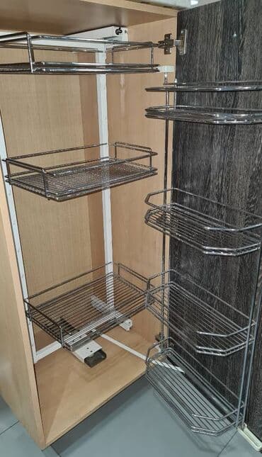 аксессуары для серверных шкафов полки выдвижные: Выдвижной механизм TANDEM, скользящий, с проволочными корзинами - — 5