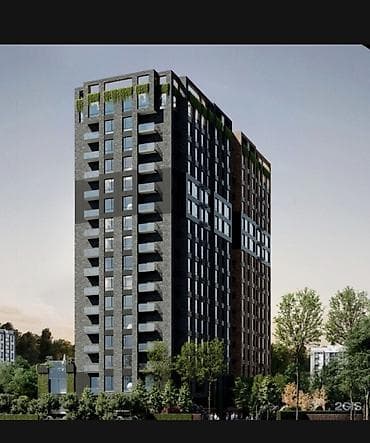 flat kant: 2 комнаты, 66 м², Элитка, 15 этаж, Готовая ПСО (под самоотделку) — 3