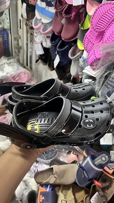Сабо: Сабо, 35, 36, 37, Crocs, Новый, цвет - Черный — 1