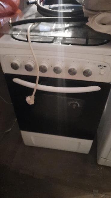 листы духовки: Газовая плита Atigas 50×55 см с электродуховкой - 4 газовые конфорки — 1