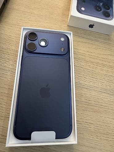 apple whatch se: IPhone 17 Pro Max, Новый, 256 ГБ, Синий, Коробка — 1