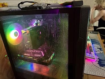 Компьютер, ядер - 6, ОЗУ 8 ГБ, Игровой, Б/у, AMD Ryzen 5, NVIDIA GeForce RTX 3050, SSD