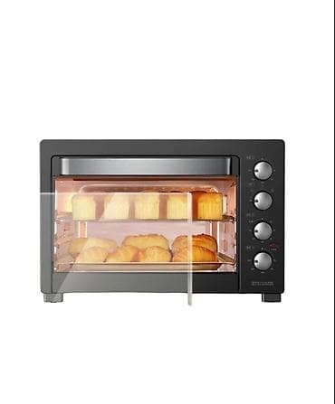 mini refrigerator: Духовка Midea PT40C1, объем 40 л Ключевые особенности: - Настольная — 3