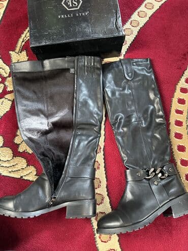 отук кышкы: Зимние сапоги в отличном состоянии. Длинные сапоги внутри евро зима — 3