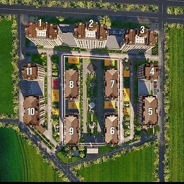 жк энесай: 3 комнаты, 118 м², Элитка, 1 этаж, Готовая ПСО (под самоотделку) — 6