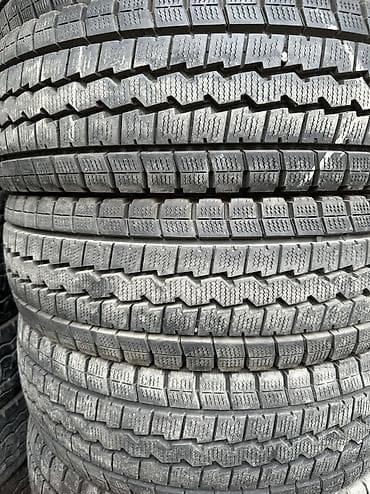rf1 rf2: Шины 215 / 70 / R 17.5, Зима, Б/у, Комплект, Грузовики/Автобусы, Япония, DUNLOP — 1