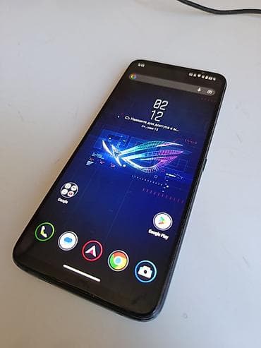 Asus ROG Phone 6, Б/у, 512 ГБ, цвет - Белый, 2 SIM