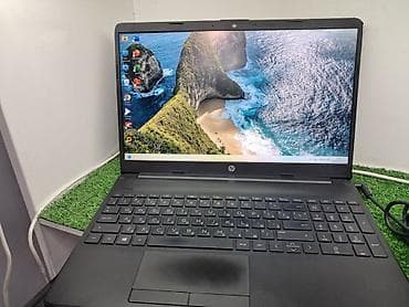 HP 15.6" ноутбук (серия HP 15) - Экран: 15.6", тонкие рамки, матовое