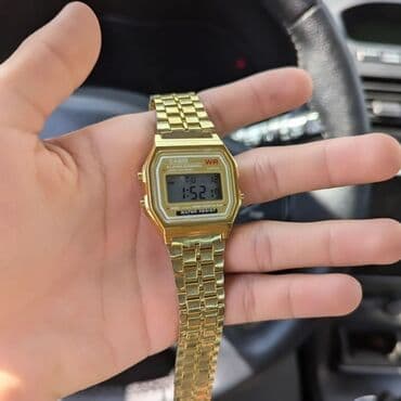 часы полет классика кварцевые цена: CASIO A159/A168 стиль ретро — цифровые наручные часы с браслетом из — 3