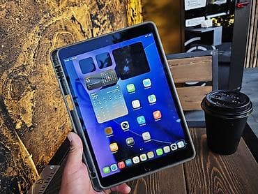 Планшет, Apple, память 64 ГБ, 9" - 10", Wi-Fi, Б/у, Классический цвет - Серый