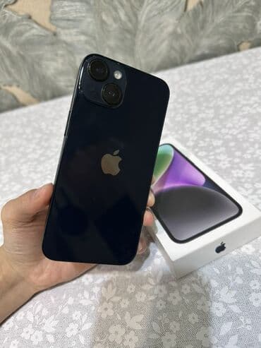 IPhone 14, 512 ГБ, Midnight, Коробка, 89 %