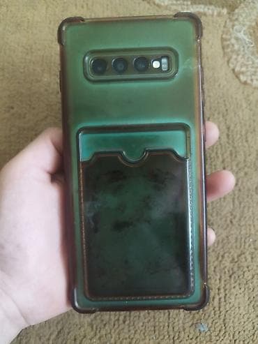 samsung galaxy a70: Samsung Galaxy S10, цвет - Зеленый — 2
