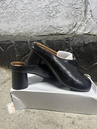 Айымдардын бут кийими: Саболор, 38, Жаңы, түсү - Кара, Өзү алып кетүү — 2